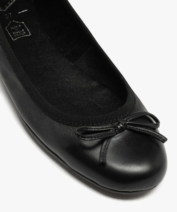 Ballerines plate dessus en cuir femme - Tanéo vue6 - TANEO - GEMO