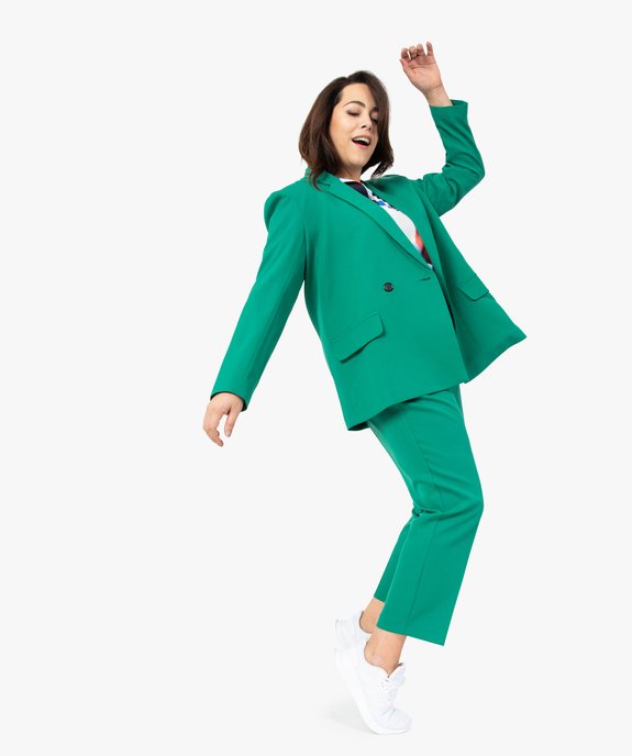 Veste femme grande taille à fermeture croisée vue5 - GEMO (G TAILLE) - GEMO