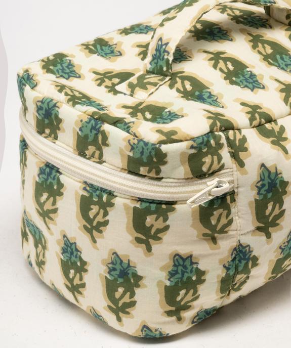 Trousse de toilette matelassée à motifs femme vue2 - GEMO (ACCESS) - GEMO