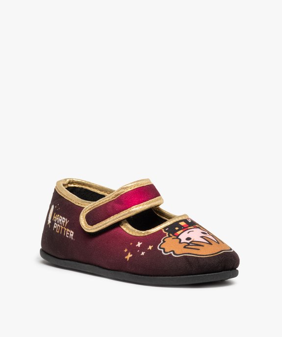 Chaussons fille babies en velours imprimé – Harry Potter vue2 - HARRY POTTER - GEMO