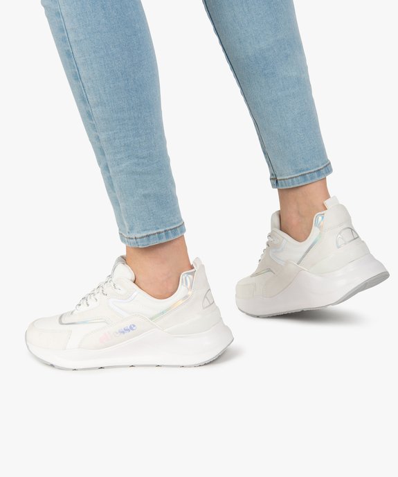 Baskets femme running à semelle épaisse – Ellesse Shaun  vue1 - ELLESSE - GEMO