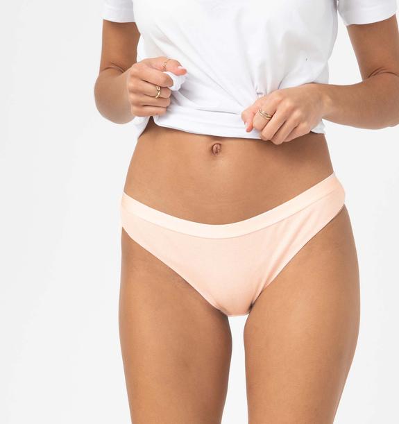 Culotte en maille côtelée femme (lot de 2) vue2 - GEMO 4G FEMME - GEMO
