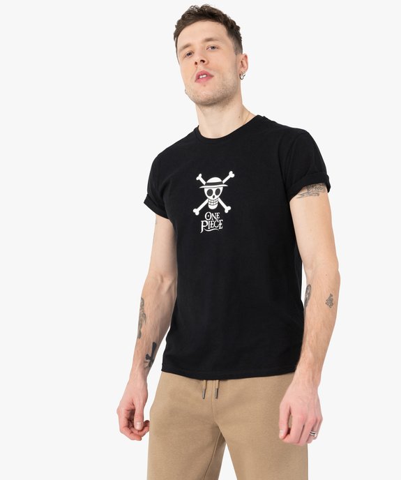 Tee-shirt homme à manches courtes avec motif – One Piece vue2 - ONE PIECE - GEMO