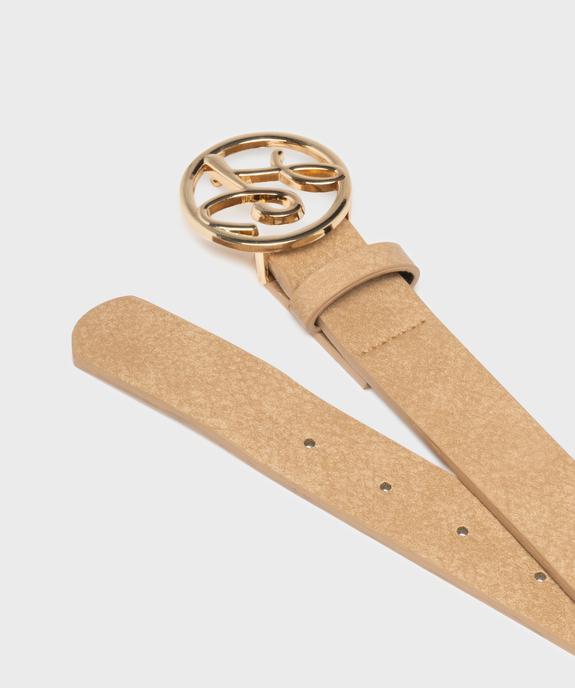Ceinture avec boucle métallique femme - LuluCastagnette vue2 - LULU CASTAGNETT - GEMO
