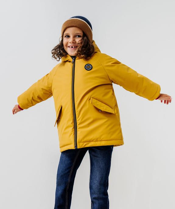 Imperméable à capuche doublée fourrure imitation garçon - LuluCastagnette vue8 - LULUCASTAGNETTE - GEMO