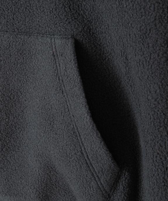Sweat garçon à capuche en maille polaire vue2 - GEMO (ENFANT) - GEMO
