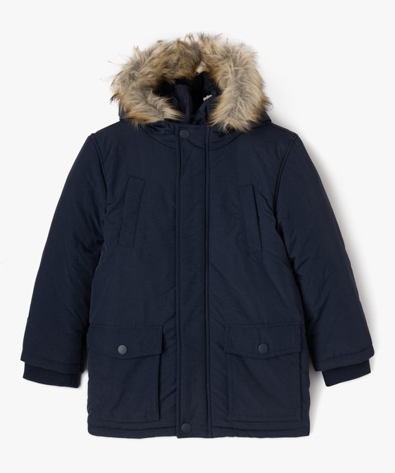 Parka 3 en 1 avec capuche garçon vue1 - GEMO 4G GARCON - GEMO
