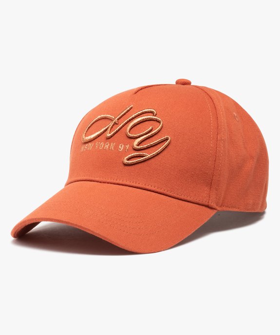 Casquette femme avec inscription brodée vue1 - GEMO (ACCESS) - GEMO