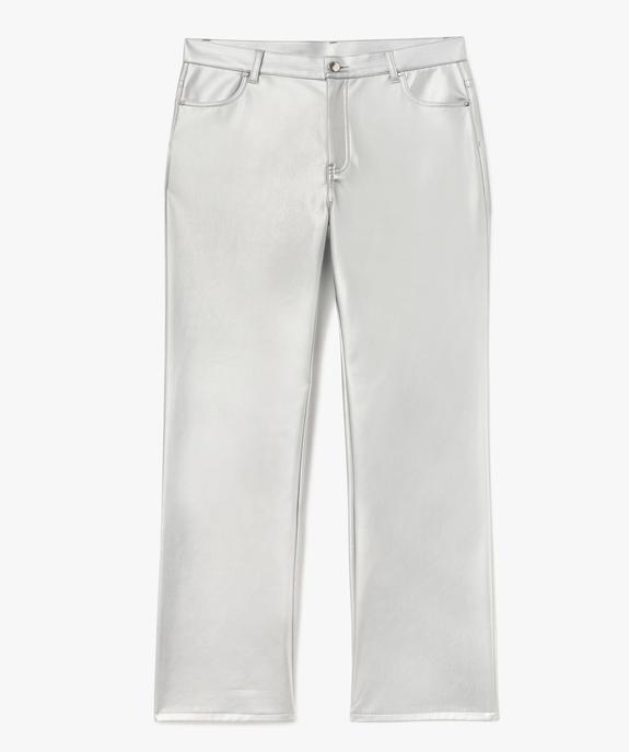 Pantalon large brillant femme grande taille vue2 - GEMO (G TAILLE) - GEMO
