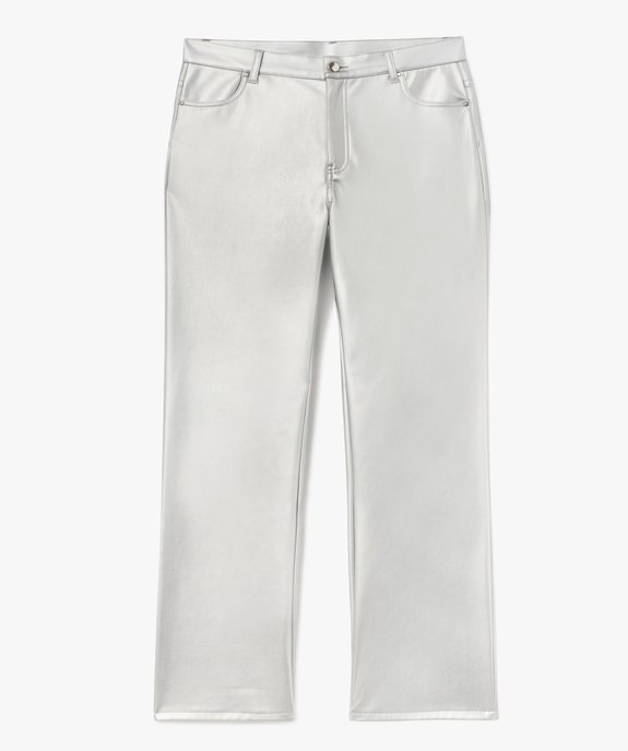Pantalon large brillant femme grande taille vue2 - GEMO (G TAILLE) - GEMO