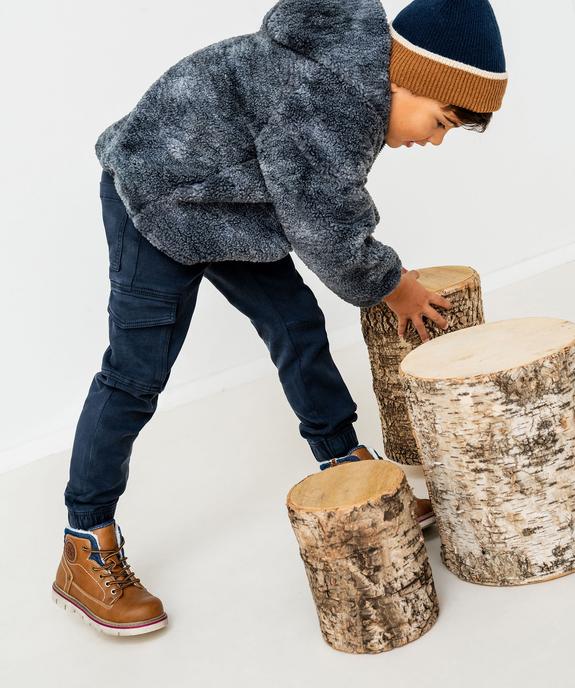 Pantalon cargo bas resserré garçon - GEMO (ENFANT) Pantalon cargo bas resserré garçon vue7 - GEMO (ENFANT) - GEMO