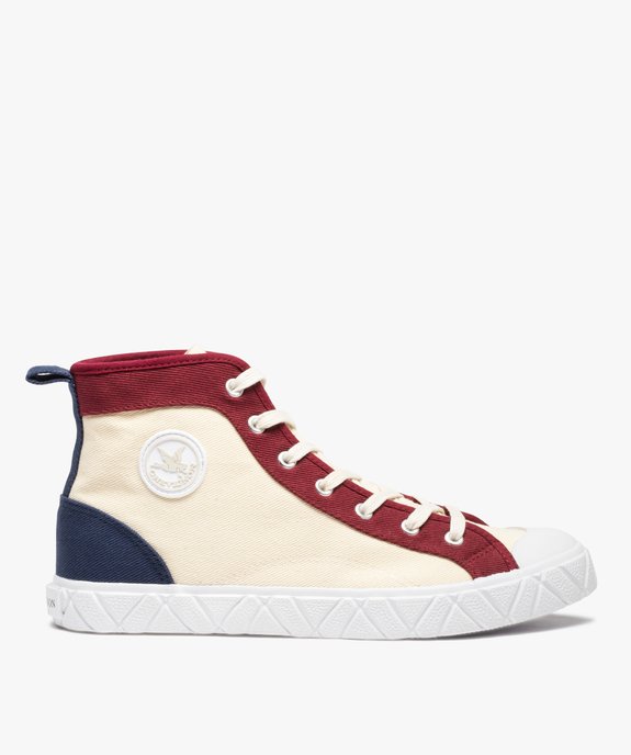 Baskets homme semi-montantes en toile – Chevignon vue1 - CHEVIGNON - GEMO