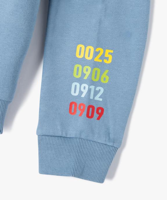 Sweat à capuche avec motifs Pokemon garçon - Pokemon vue4 - POKEMON - GEMO