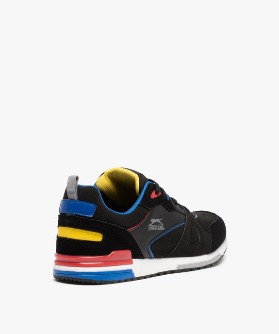 Baskets homme colorées à lacets - Slazenger vue4 - SLAZENGER - GEMO