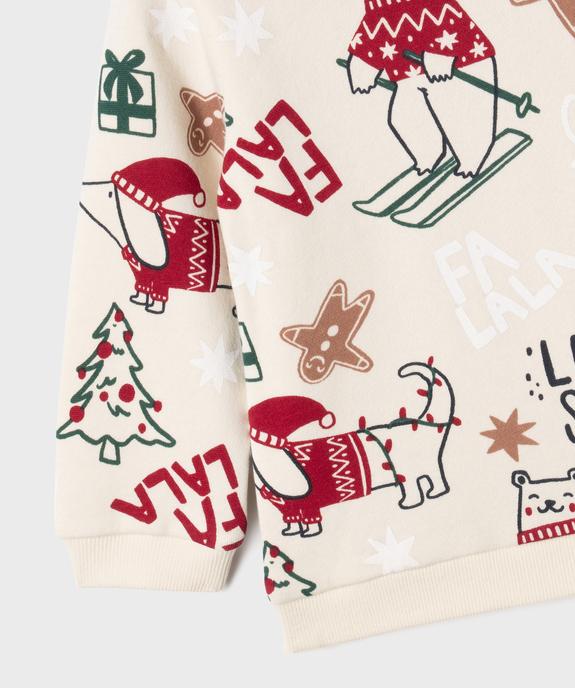 Sweat à motif spécial Noël bébé garçon vue2 - GEMO 4G BEBE - GEMO