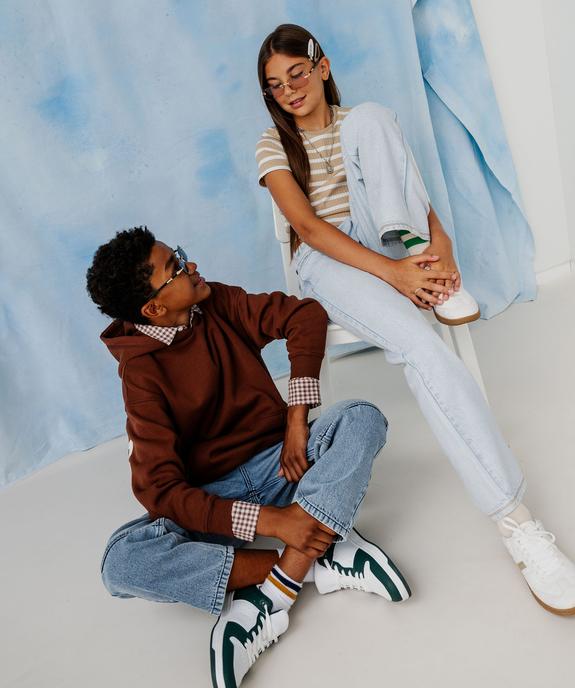 Jean loose avec taille ajustable garçon vue5 - GEMO (JUNIOR) - GEMO