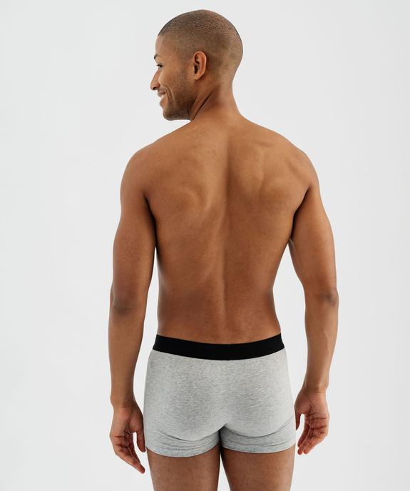 Boxer en coton stretch homme (lot de 2) vue5 - GEMO 4G HOMME - GEMO