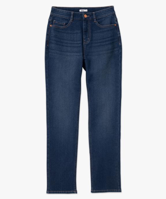 Jean Regular taille haute femme - Longueur L26 vue5 - GEMO(FEMME PAP) - GEMO
