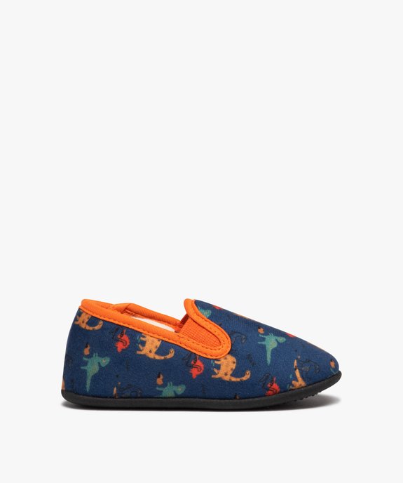 Chaussons garçon à motifs dinosaures vue1 - GEMO 4G GARCON - GEMO