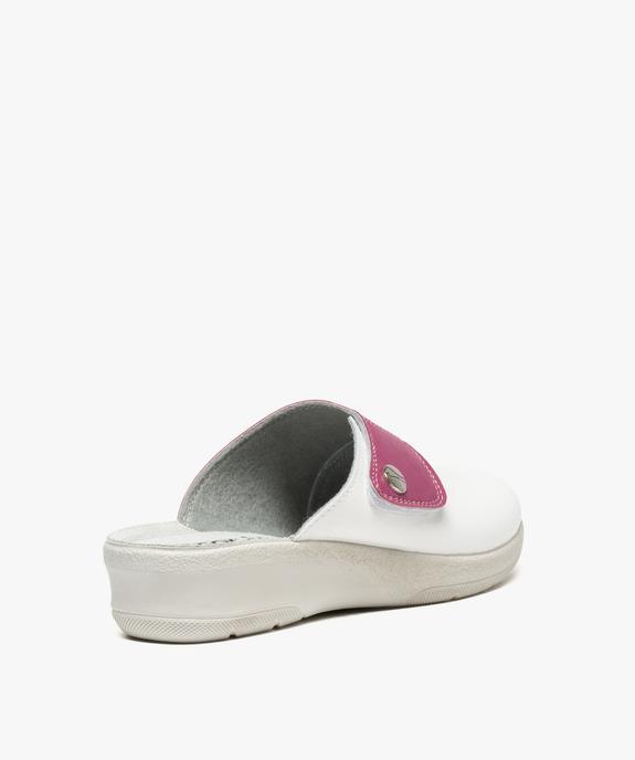 Sabots confort femme avec semelle intérieure cuir - Cloggy vue4 - GEMO (EQUIPT) - GEMO