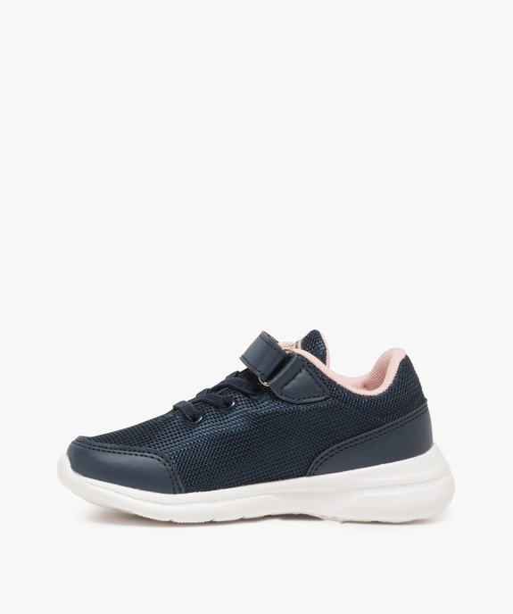 Baskets fille en mesh à scratch - Umbro vue3 - UMBRO - GEMO