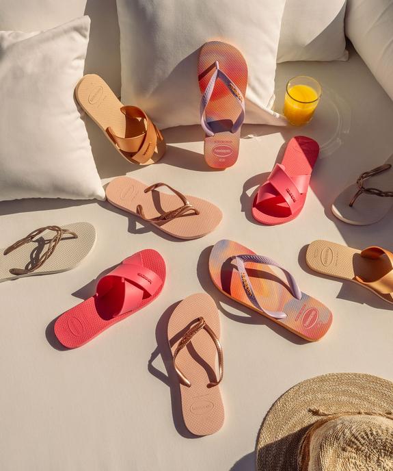 Tongs avec brides fantaisie Élégance femme - Havaianas vue4 - HAVAIANAS - GEMO