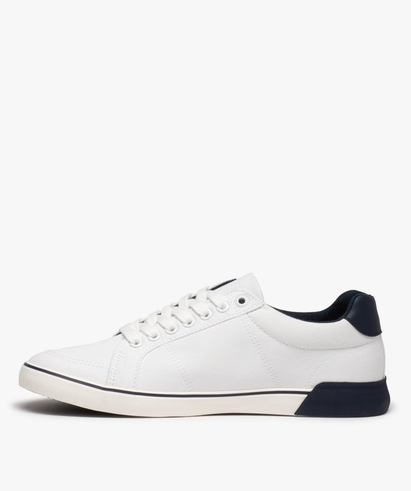 Baskets homme en toile à lacets – Lee Cooper Valmont vue3 - LEE COOPER - GEMO