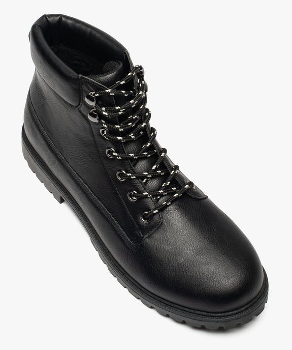 Chaussures montantes Homme à semelle crantée - Les Supaires vue5 - GEMO (CASUAL) - GEMO