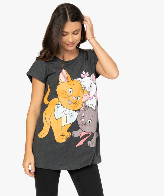 Tee-shirt de grossesse loose à manches courtes - Disney Les Artistochats vue1 - DISNEY DTR - GEMO