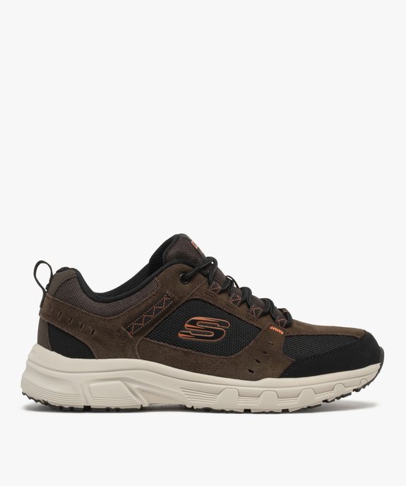 Basket de marche à lacets Oak Canyon homme - Skechers vue1 - SKECHERS - GEMO