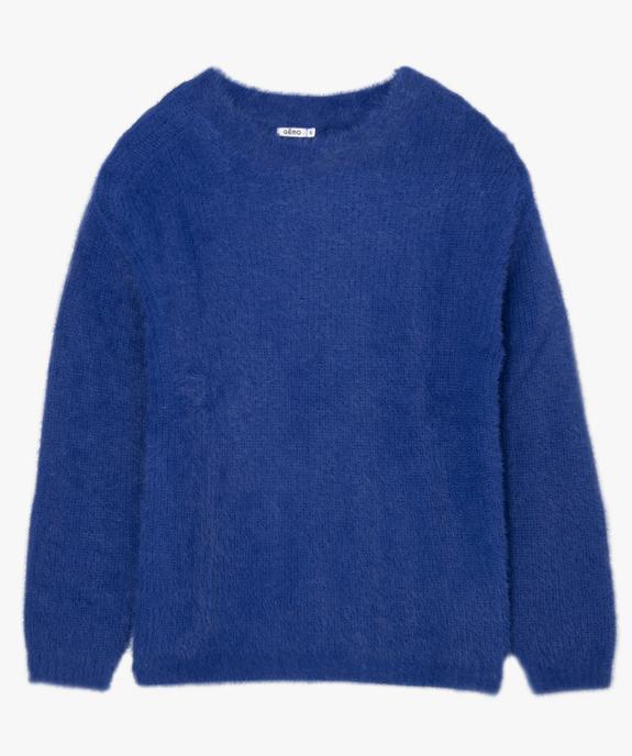 Pull femme  à col rond en maille duveteuse vue4 - GEMO(FEMME PAP) - GEMO