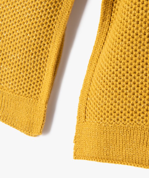 Echarpe femme en maille fantaisie avec fil Lurex vue2 - GEMO (ACCESS) - GEMO