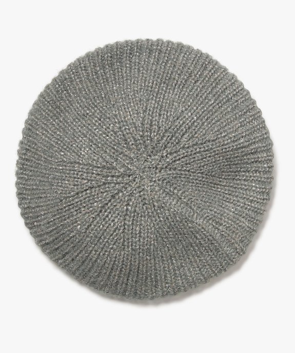 Béret en maille pailletée femme vue1 - GEMO (ACCESS) - GEMO