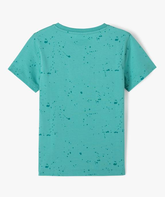 Tee-shirt à manches courtes avec motif dinosaure garçon - Jurassic World vue3 - JURASSIC WORLD - GEMO