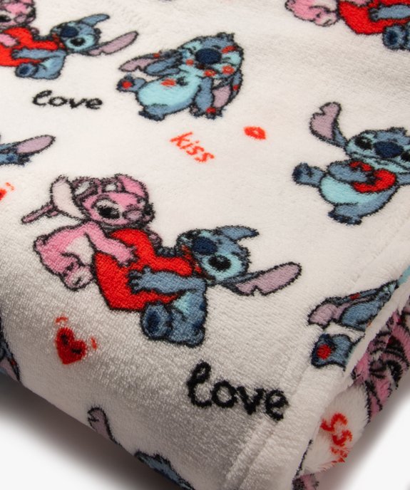 Plaid en peluche imprimé Stitch enfant - Disney vue3 - DISNEY - GEMO