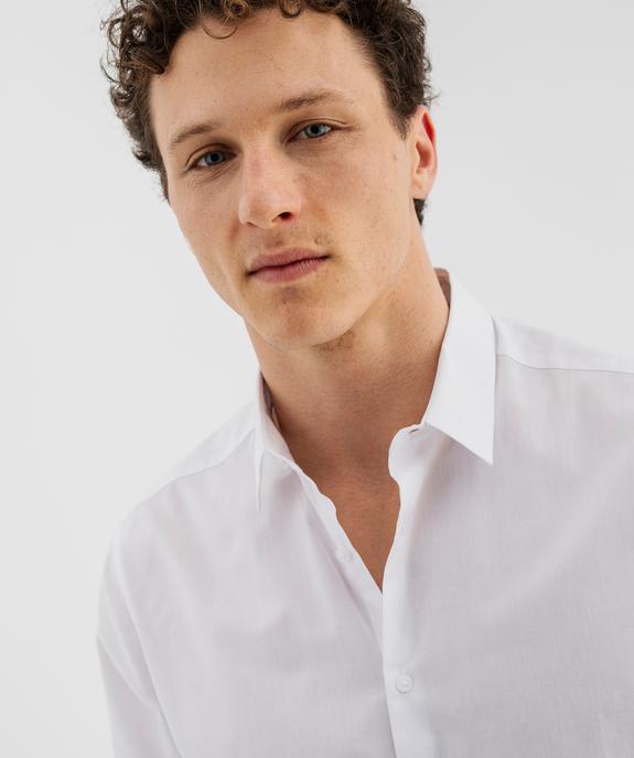 Chemise homme à manches courtes coupe Regular - Repassage facile vue7 - GEMO (HOMME) - GEMO