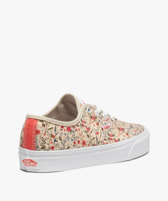 Tennis femme skateshoes en toile imprimée - Vans Doheny vue4 - VANS - GEMO