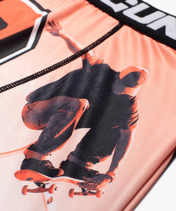 Boxer homme à motif skateur - Freegun vue2 - FREEGUN - GEMO