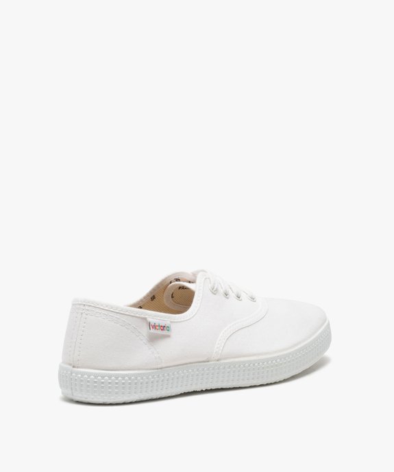 Baskets femme en toile unie classique – Victoria vue4 - VICTORIA - GEMO