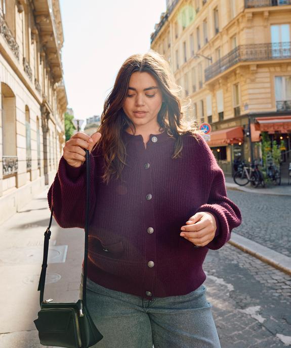 Sac compact avec bandoulière fine femme vue1 - GEMO (ACCESS) - GEMO