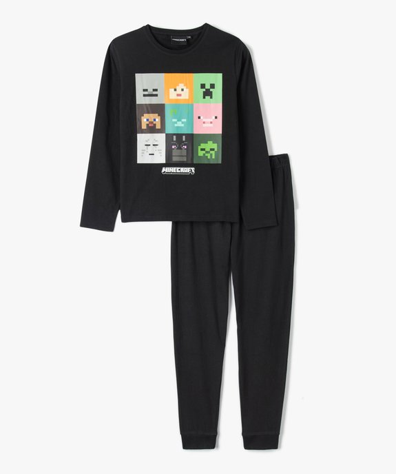 Pyjama garçon avec motif XXL - Minecraft vue1 - MINECRAFT - GEMO
