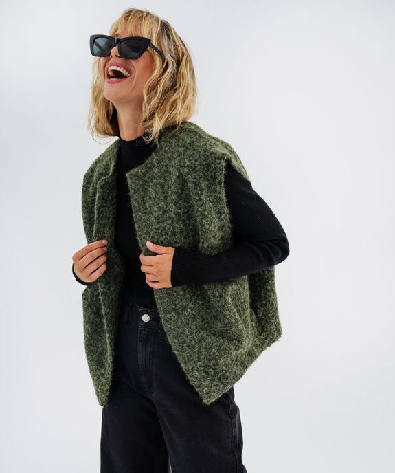 Gilet sans manches coupe oversize femme vue1 - GEMO(FEMME PAP) - GEMO