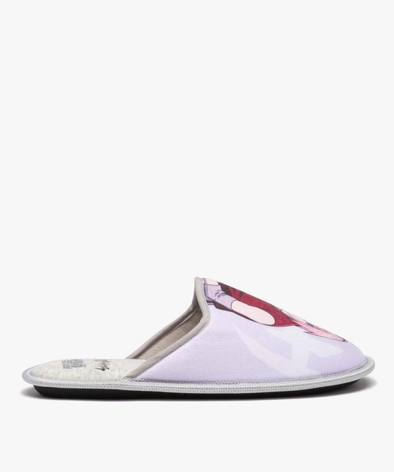 Chaussons femme mules en jersey imprimées - Naruto vue2 - NARUTO - GEMO