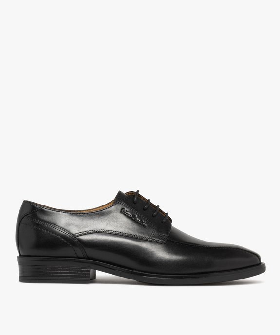Derbies homme en cuir surpiqué - Pierre Cardin D vue2 - PIERRE CARDIN DIFFUSION - GEMO
