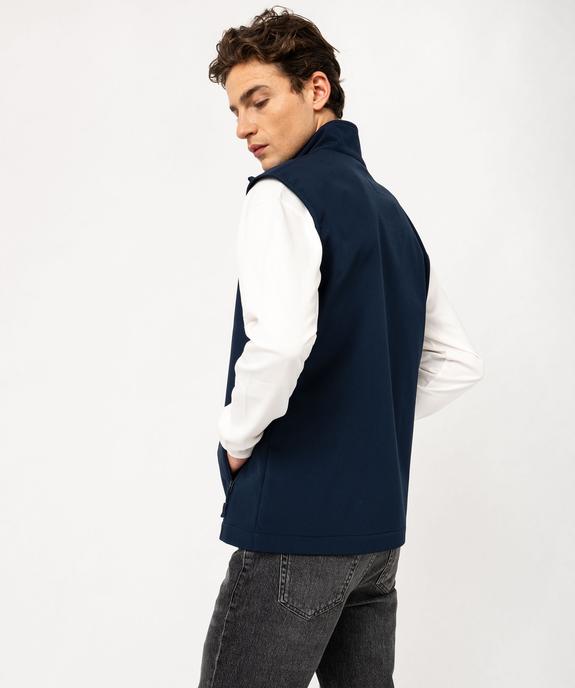 Blouson sans manches avec col montant homme vue3 - GEMO 4G HOMME - GEMO