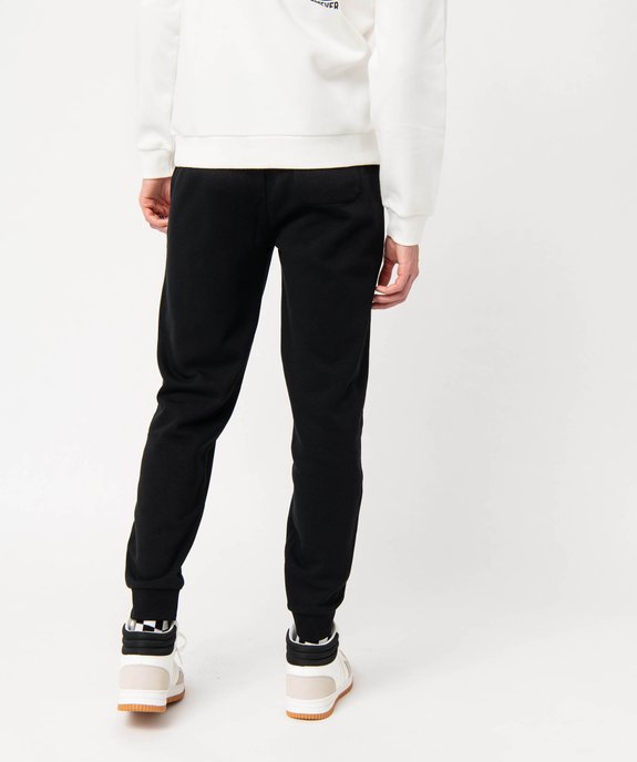 Pantalon de jogging molletonné homme vue2 - GEMO 4G HOMME - GEMO