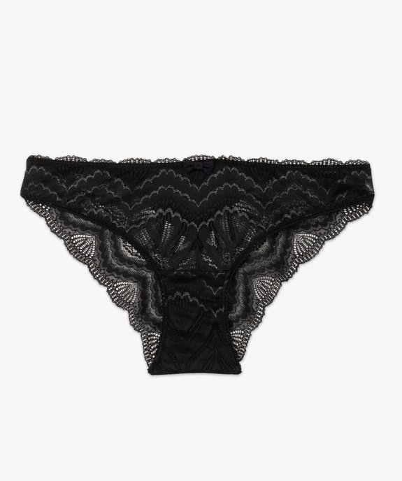 Culotte en dentelle femme vue4 - GEMO(HOMWR FEM) - GEMO