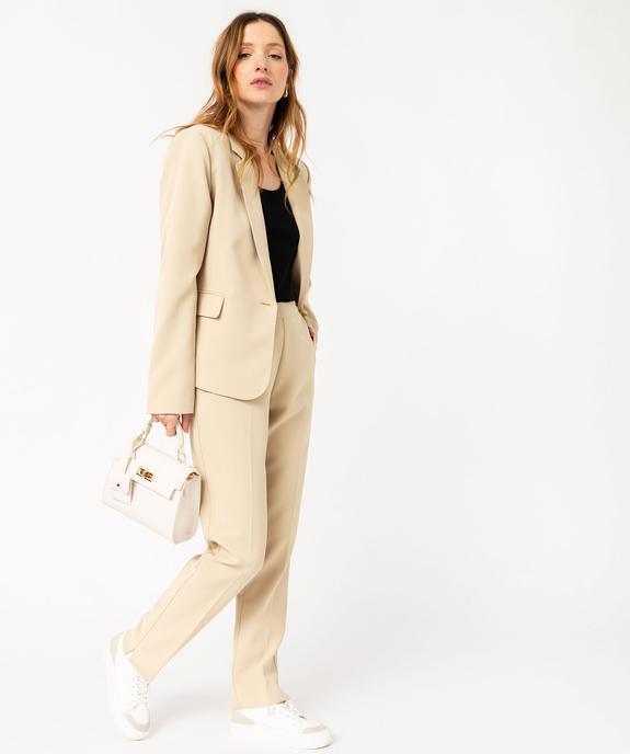 Pantalon avec boutons sur les hanches femme vue5 - GEMO(FEMME PAP) - GEMO