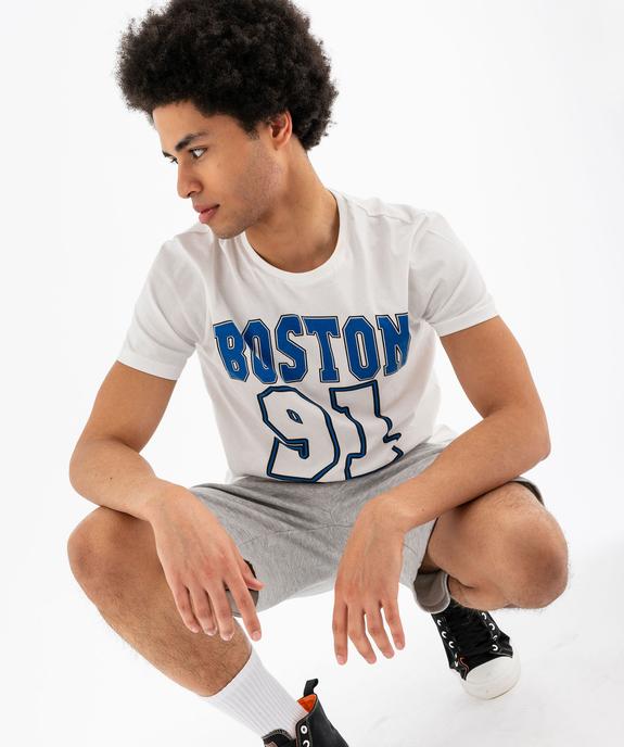 Bermuda en molleton doux homme - Roadsign vue6 - ROADSIGN D - GEMO