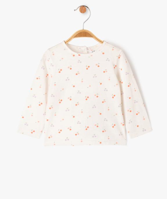 Ensemble 2 pièces bébé fille : robe + tee-shirt à manches longues vue3 - GEMO 4G BEBE - GEMO